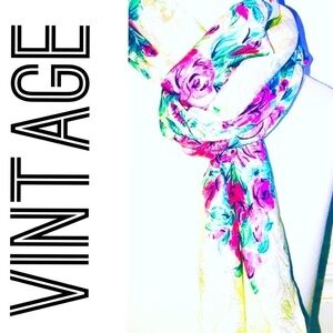 Vintage Rose Scarf